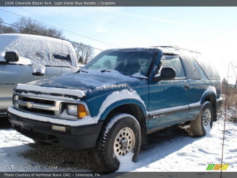 Light Stellar Blue Metallic / Graphite 1996 Chevrolet Blazer 4x4