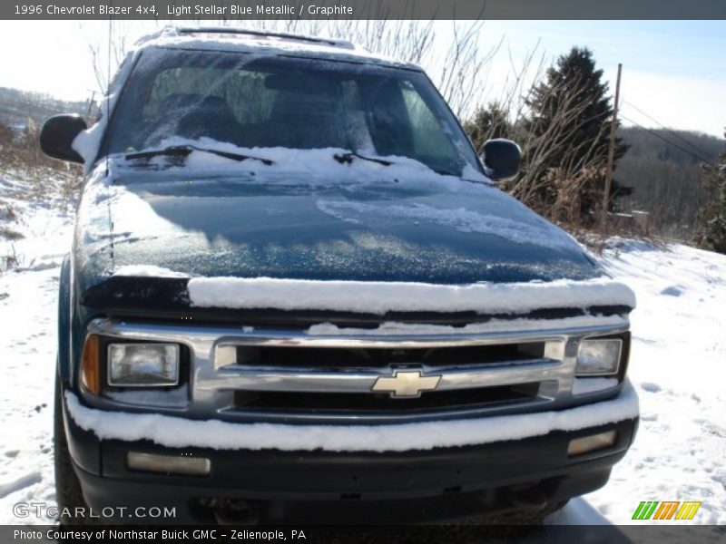 Light Stellar Blue Metallic / Graphite 1996 Chevrolet Blazer 4x4