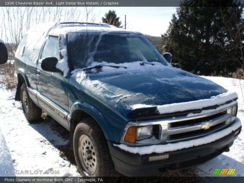 Light Stellar Blue Metallic / Graphite 1996 Chevrolet Blazer 4x4