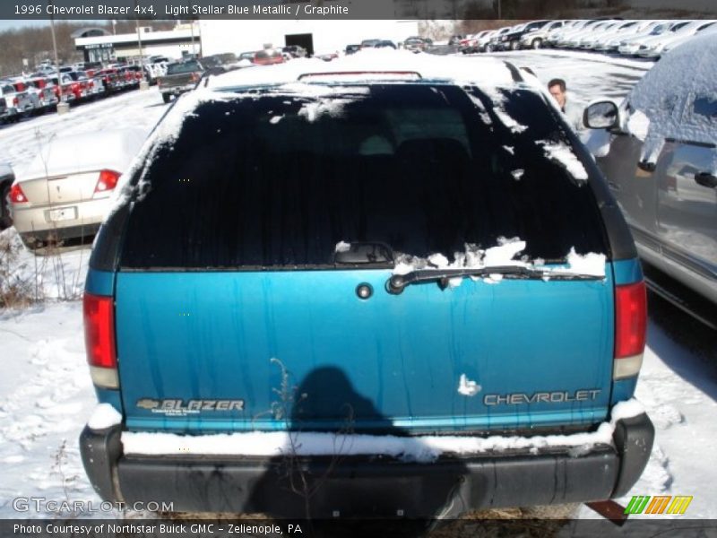 Light Stellar Blue Metallic / Graphite 1996 Chevrolet Blazer 4x4