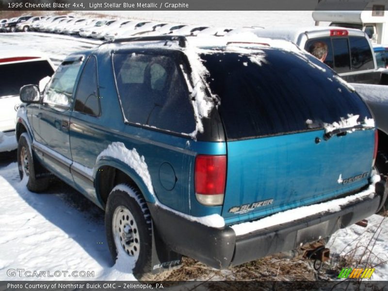 Light Stellar Blue Metallic / Graphite 1996 Chevrolet Blazer 4x4