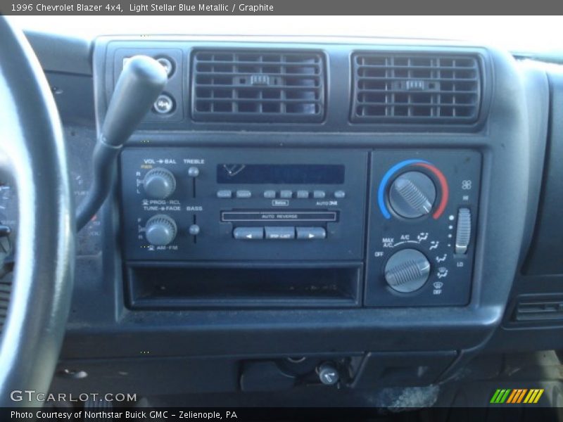 Controls of 1996 Blazer 4x4