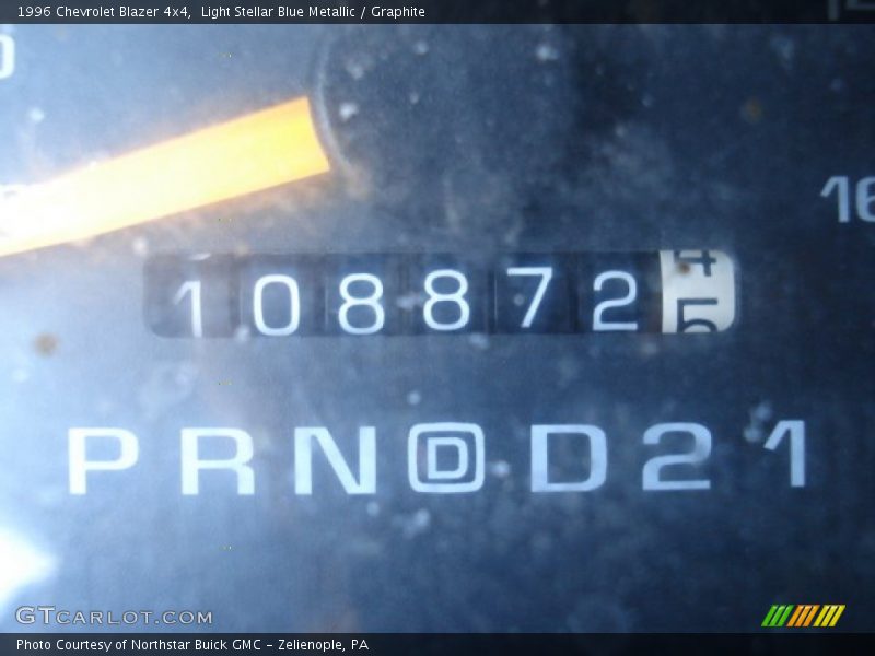Light Stellar Blue Metallic / Graphite 1996 Chevrolet Blazer 4x4