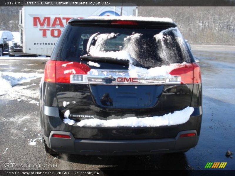 Carbon Black Metallic / Jet Black 2012 GMC Terrain SLE AWD