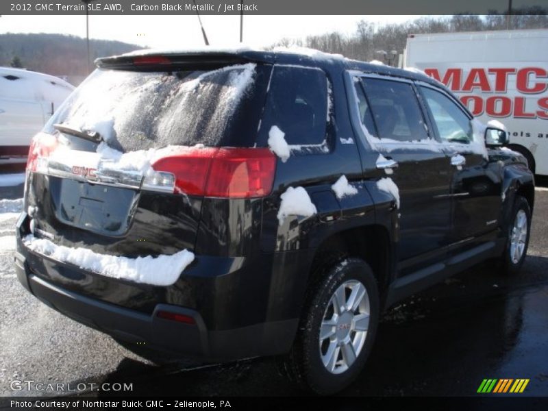 Carbon Black Metallic / Jet Black 2012 GMC Terrain SLE AWD