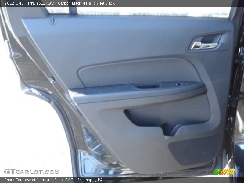 Carbon Black Metallic / Jet Black 2012 GMC Terrain SLE AWD