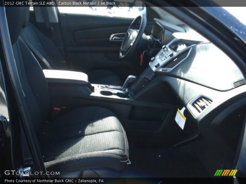 Carbon Black Metallic / Jet Black 2012 GMC Terrain SLE AWD