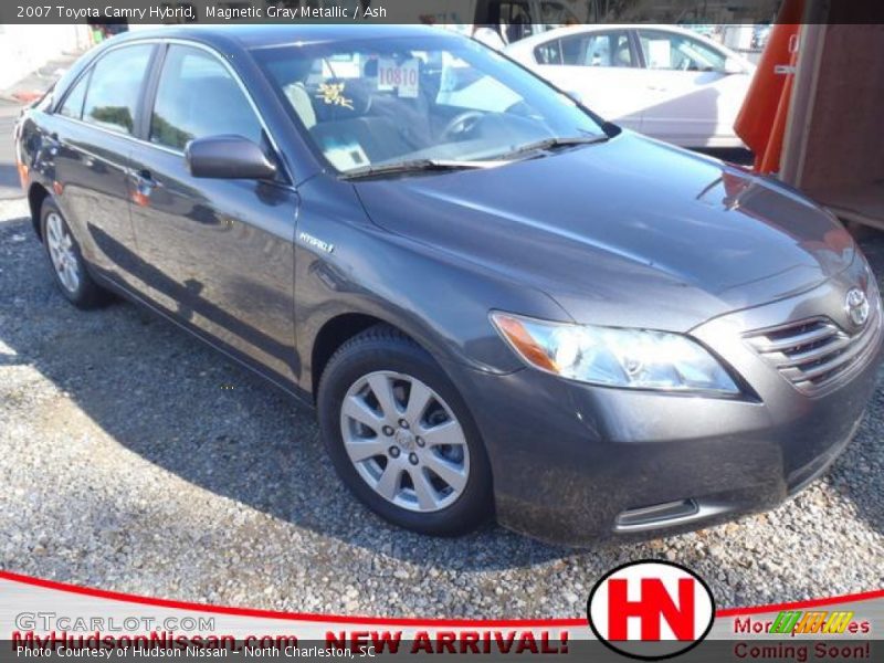 Magnetic Gray Metallic / Ash 2007 Toyota Camry Hybrid