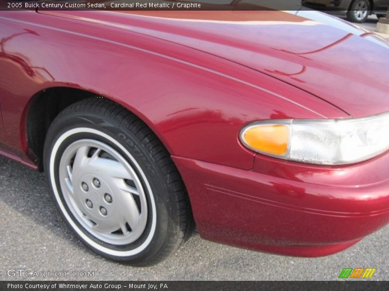 Cardinal Red Metallic / Graphite 2005 Buick Century Custom Sedan