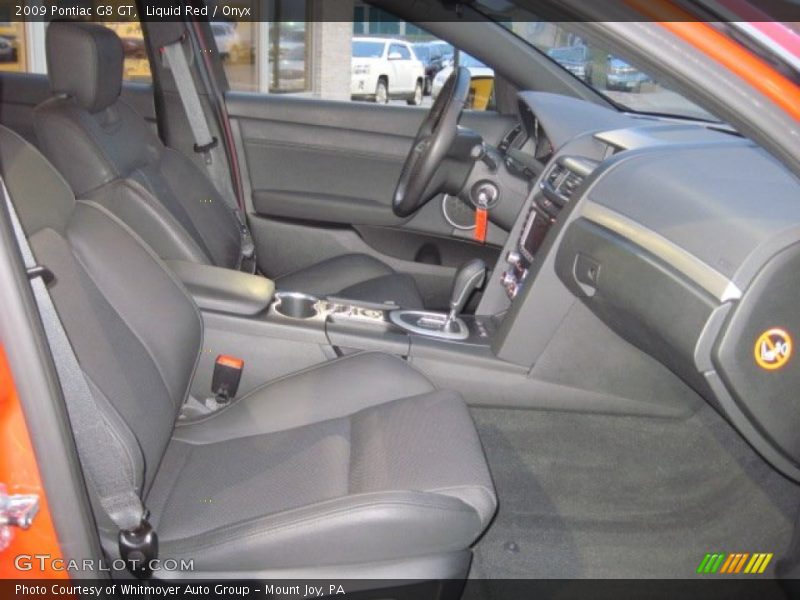 Liquid Red / Onyx 2009 Pontiac G8 GT