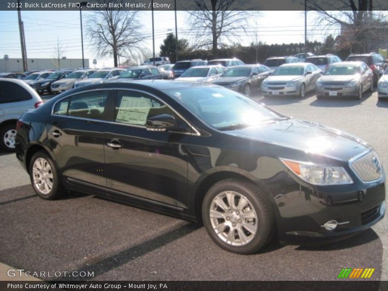 Carbon Black Metallic / Ebony 2012 Buick LaCrosse FWD