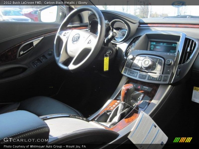 Carbon Black Metallic / Ebony 2012 Buick LaCrosse FWD
