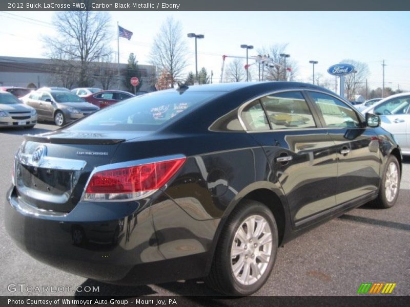 Carbon Black Metallic / Ebony 2012 Buick LaCrosse FWD