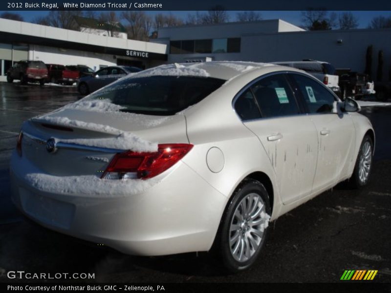 White Diamond Tricoat / Cashmere 2012 Buick Regal