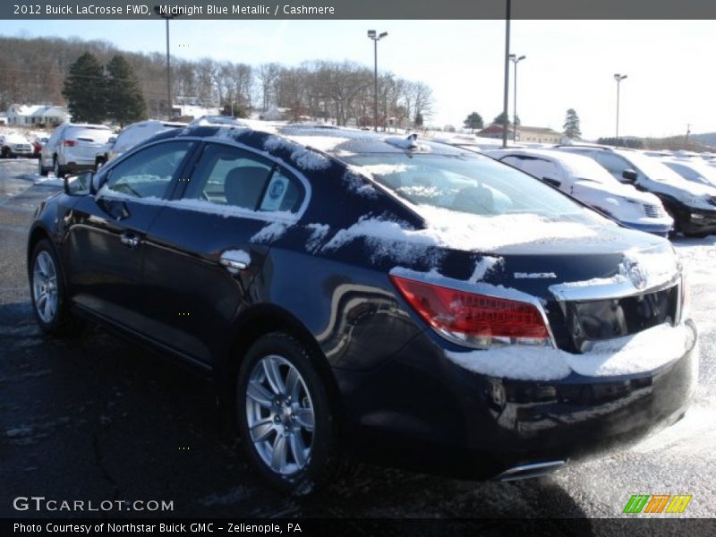 Midnight Blue Metallic / Cashmere 2012 Buick LaCrosse FWD