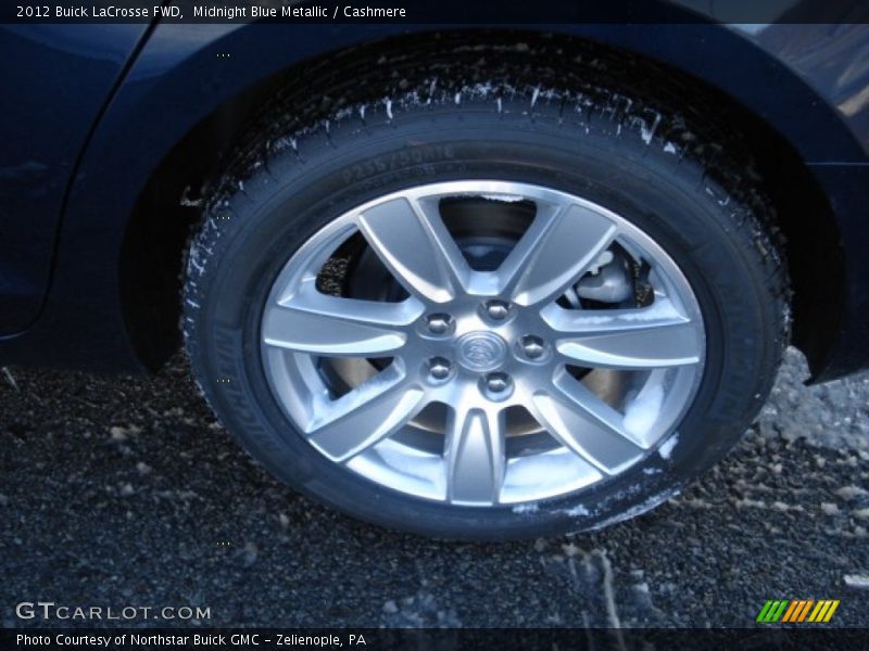 Midnight Blue Metallic / Cashmere 2012 Buick LaCrosse FWD