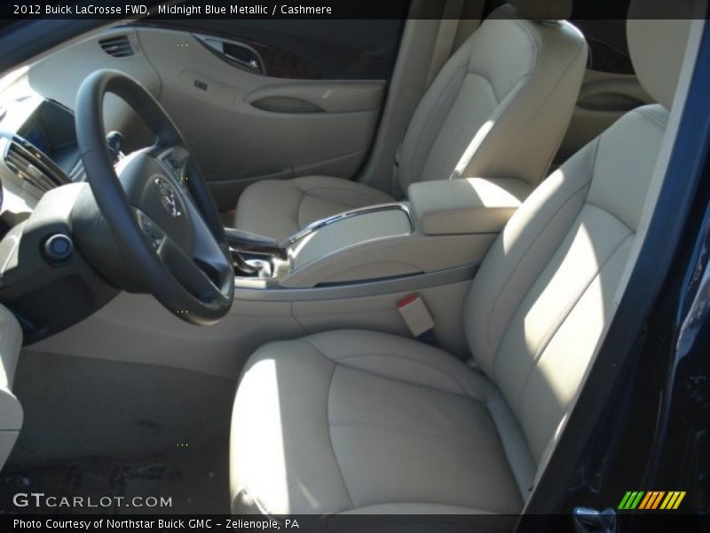 Midnight Blue Metallic / Cashmere 2012 Buick LaCrosse FWD