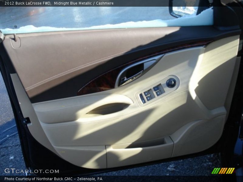 Midnight Blue Metallic / Cashmere 2012 Buick LaCrosse FWD