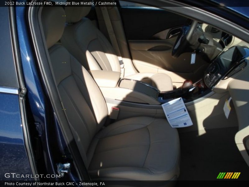 Midnight Blue Metallic / Cashmere 2012 Buick LaCrosse FWD