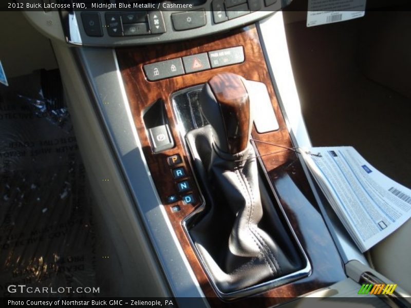 Midnight Blue Metallic / Cashmere 2012 Buick LaCrosse FWD