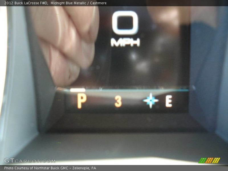 Midnight Blue Metallic / Cashmere 2012 Buick LaCrosse FWD