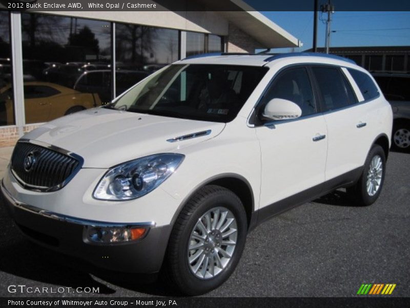 White Opal / Cashmere 2012 Buick Enclave AWD