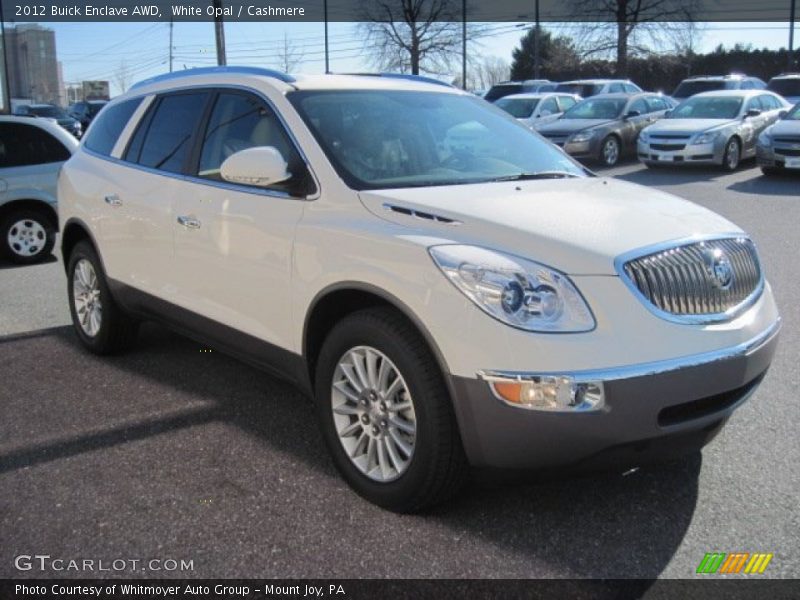 White Opal / Cashmere 2012 Buick Enclave AWD