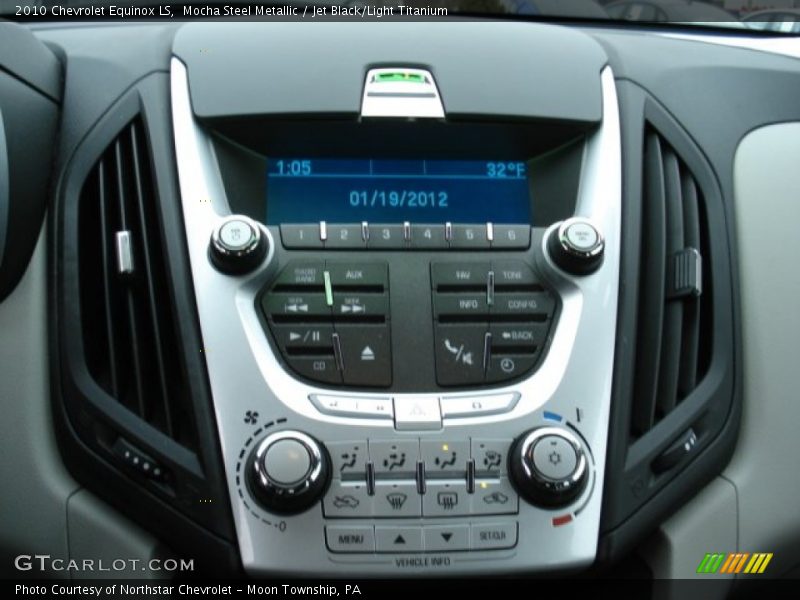 Mocha Steel Metallic / Jet Black/Light Titanium 2010 Chevrolet Equinox LS