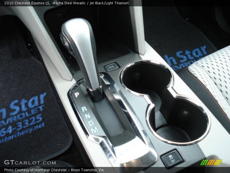 Mocha Steel Metallic / Jet Black/Light Titanium 2010 Chevrolet Equinox LS