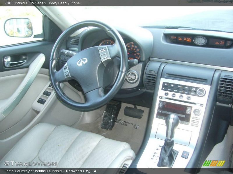 Ivory Pearl / Stone 2005 Infiniti G 35 Sedan