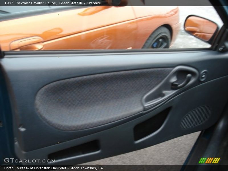 Green Metallic / Graphite 1997 Chevrolet Cavalier Coupe