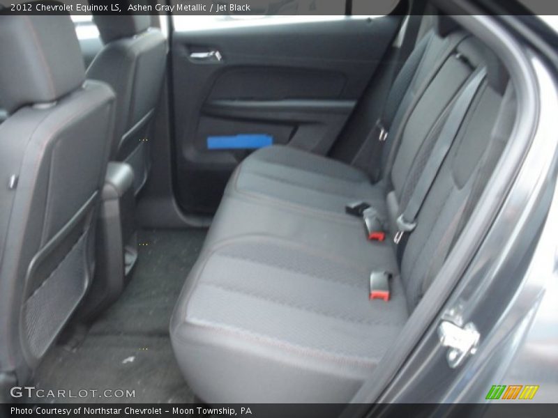 Ashen Gray Metallic / Jet Black 2012 Chevrolet Equinox LS