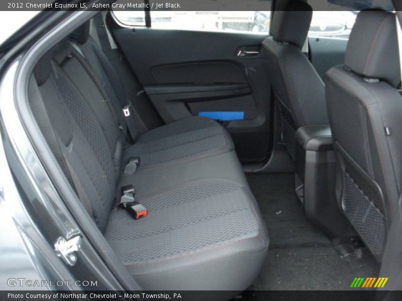 Ashen Gray Metallic / Jet Black 2012 Chevrolet Equinox LS