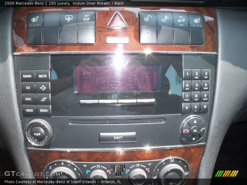 Iridium Silver Metallic / Black 2006 Mercedes-Benz C 280 Luxury