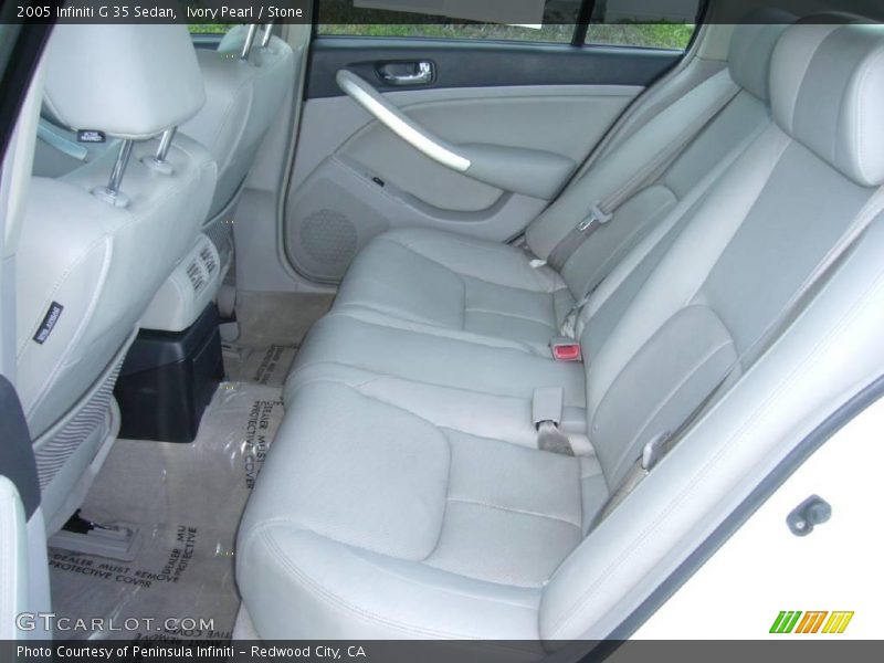 Ivory Pearl / Stone 2005 Infiniti G 35 Sedan