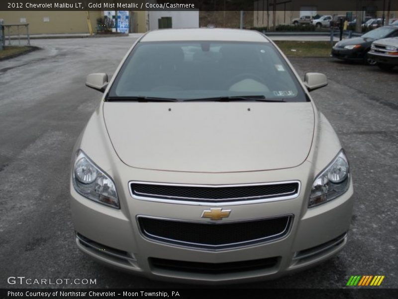 Gold Mist Metallic / Cocoa/Cashmere 2012 Chevrolet Malibu LT
