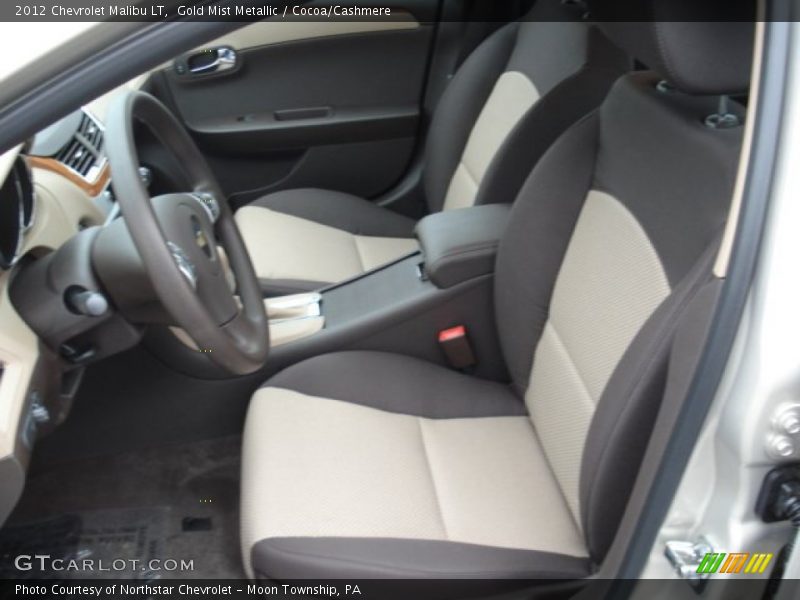 Gold Mist Metallic / Cocoa/Cashmere 2012 Chevrolet Malibu LT