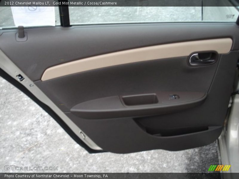 Gold Mist Metallic / Cocoa/Cashmere 2012 Chevrolet Malibu LT