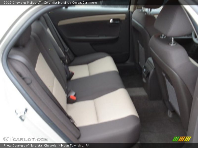 Gold Mist Metallic / Cocoa/Cashmere 2012 Chevrolet Malibu LT