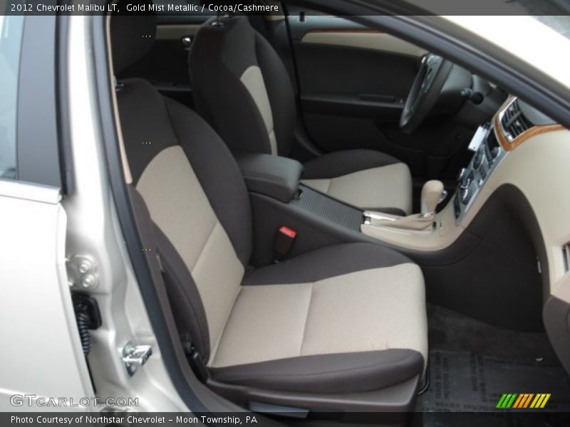 Gold Mist Metallic / Cocoa/Cashmere 2012 Chevrolet Malibu LT