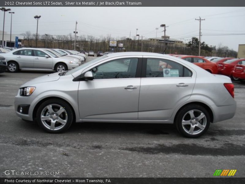  2012 Sonic LTZ Sedan Silver Ice Metallic