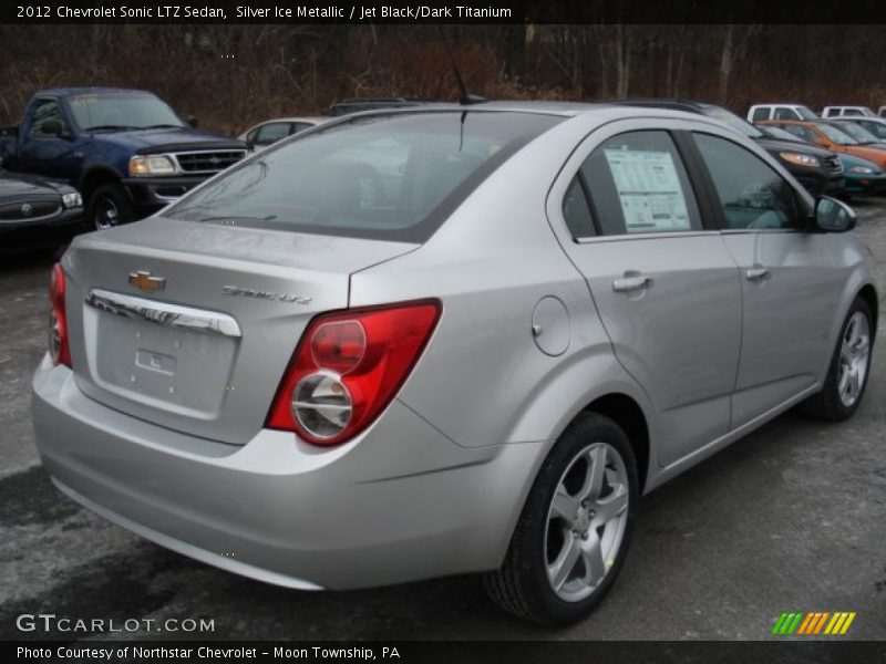  2012 Sonic LTZ Sedan Silver Ice Metallic