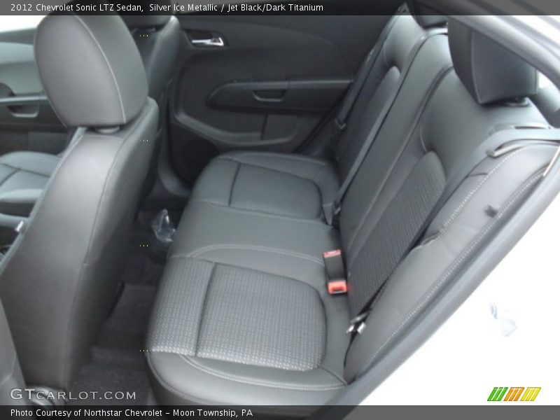 Rear Seat of 2012 Sonic LTZ Sedan