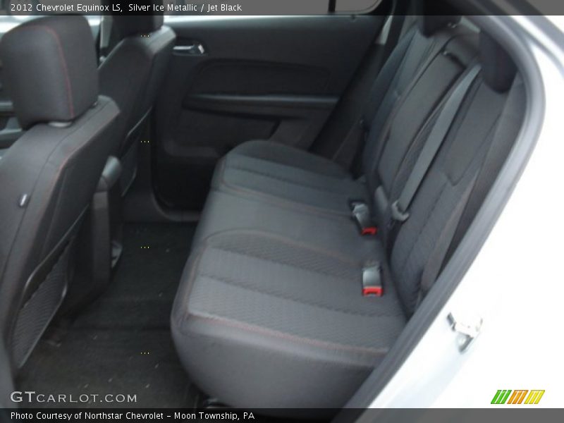Silver Ice Metallic / Jet Black 2012 Chevrolet Equinox LS