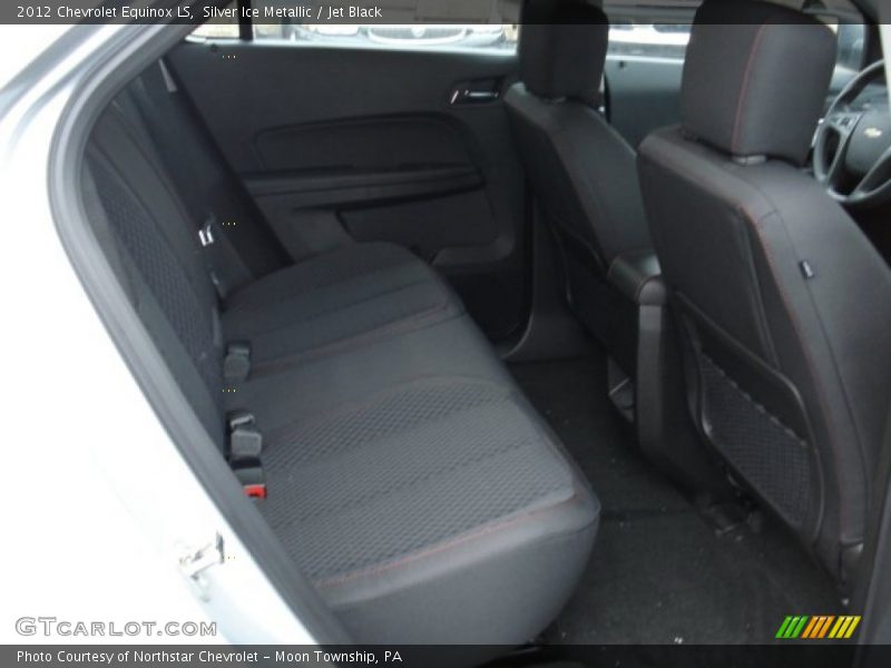 Silver Ice Metallic / Jet Black 2012 Chevrolet Equinox LS