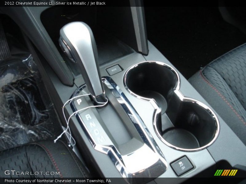 Silver Ice Metallic / Jet Black 2012 Chevrolet Equinox LS