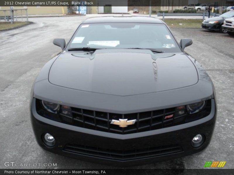 Black / Black 2012 Chevrolet Camaro LT/RS Coupe