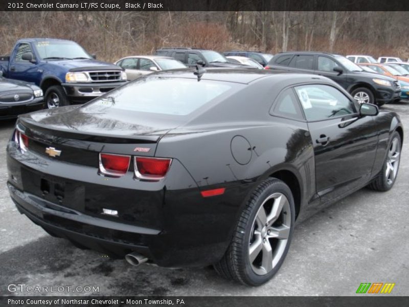 Black / Black 2012 Chevrolet Camaro LT/RS Coupe