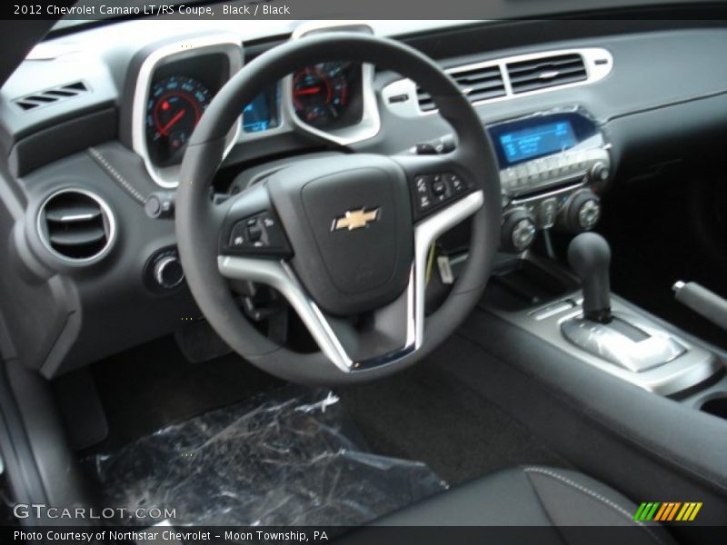 Black / Black 2012 Chevrolet Camaro LT/RS Coupe