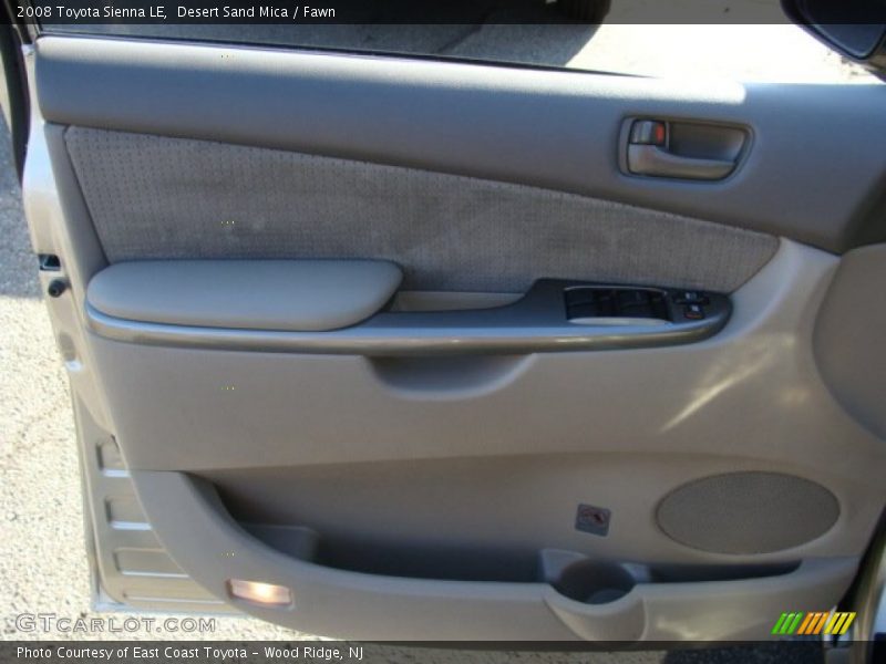 Desert Sand Mica / Fawn 2008 Toyota Sienna LE